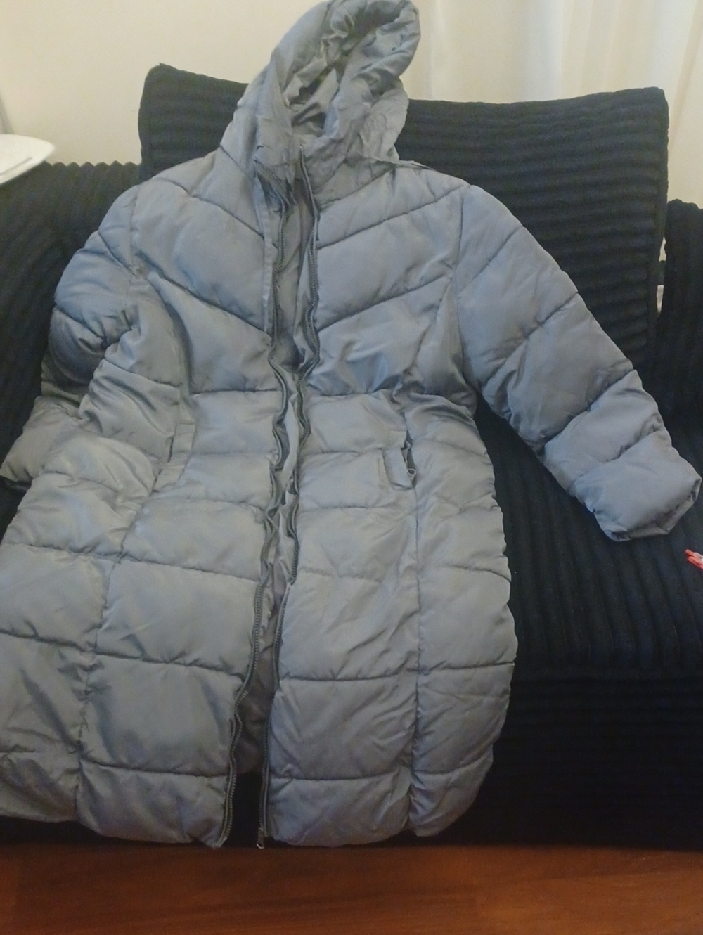 Women's Puffer Jacket in Gray Like New